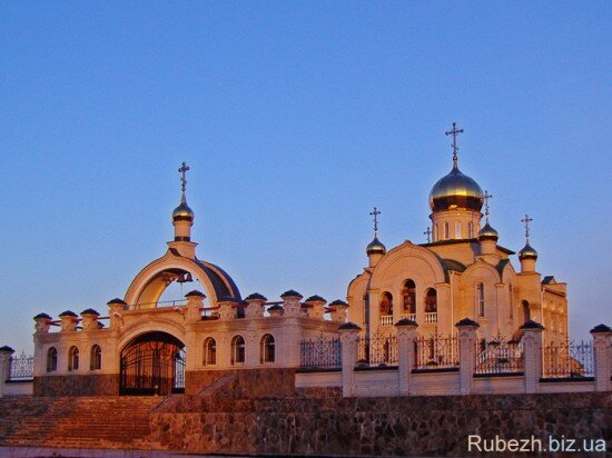 Свято-Успенский храм город Рубежное Луганской области Украина